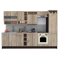 Bucatarie COSSY NEW 310 A1 Wenge / Decor K002